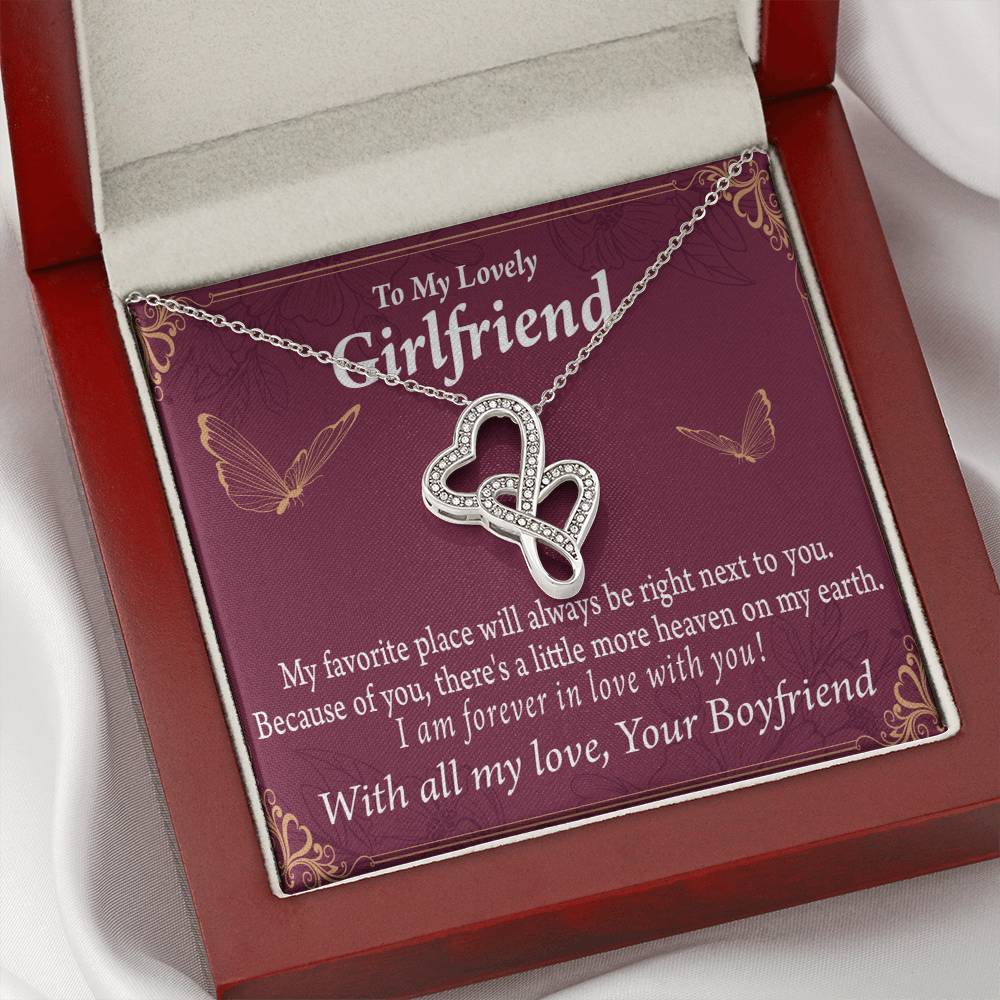 My Girlfriend Right Next To You Is My Favorite Place-Express Your Love Gifts