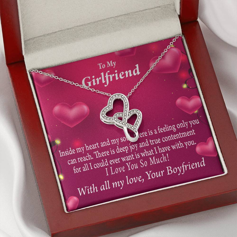 Girlfriend Deep Joy And True Contentment-Express Your Love Gifts