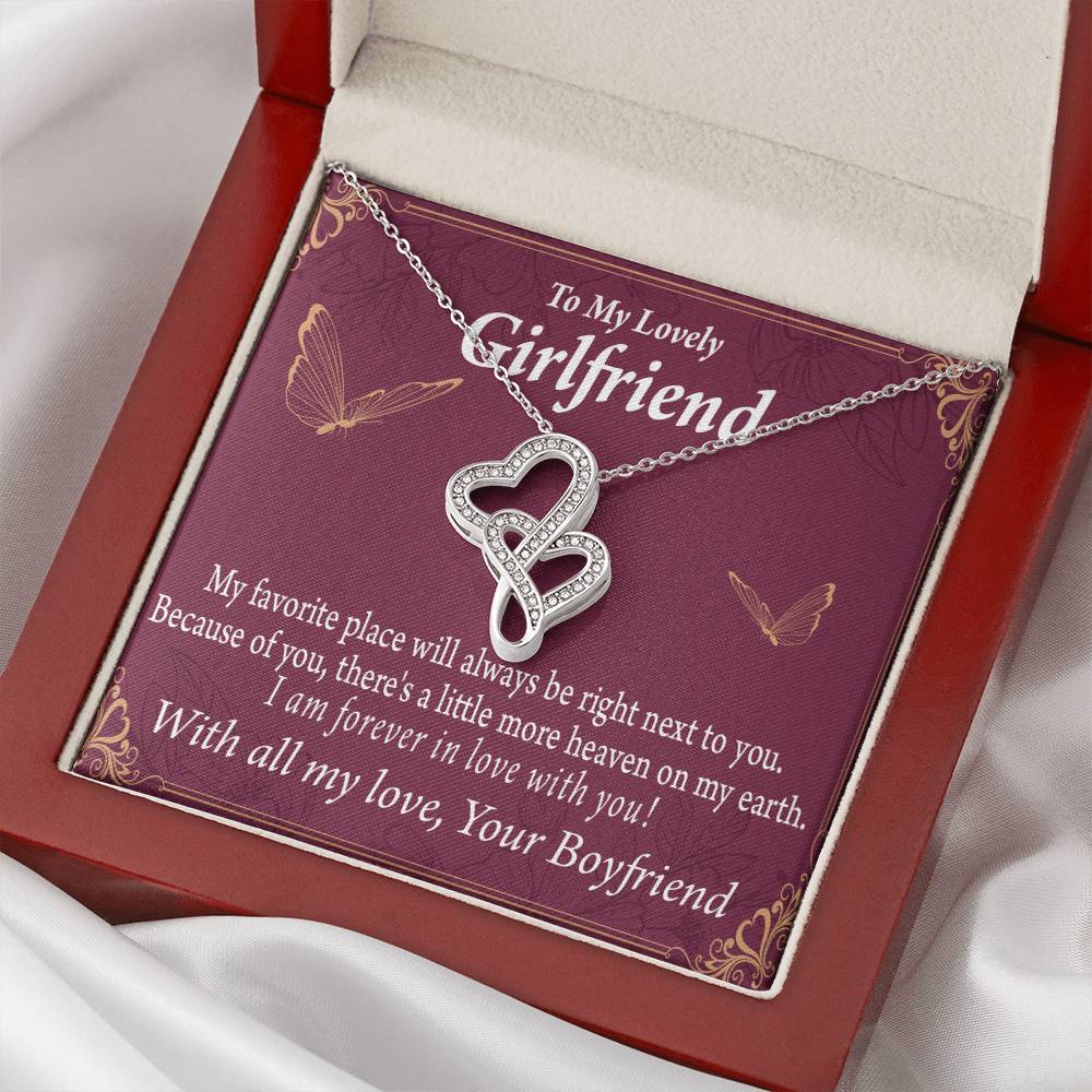 My Girlfriend Right Next To You Is My Favorite Place-Express Your Love Gifts