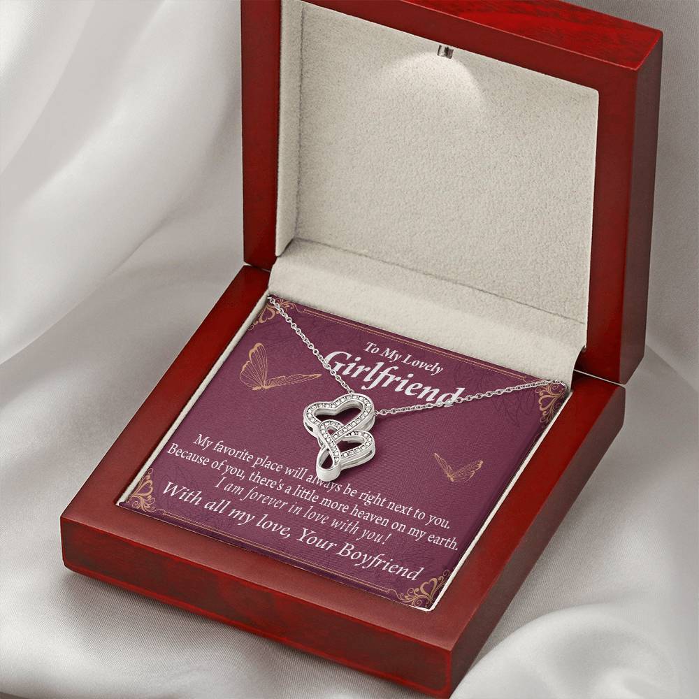 My Girlfriend Right Next To You Is My Favorite Place-Express Your Love Gifts