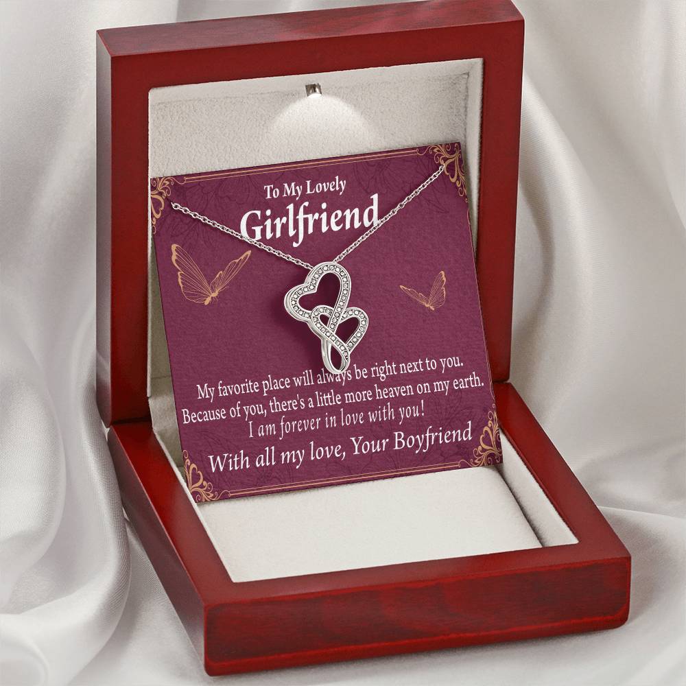 My Girlfriend Right Next To You Is My Favorite Place-Express Your Love Gifts