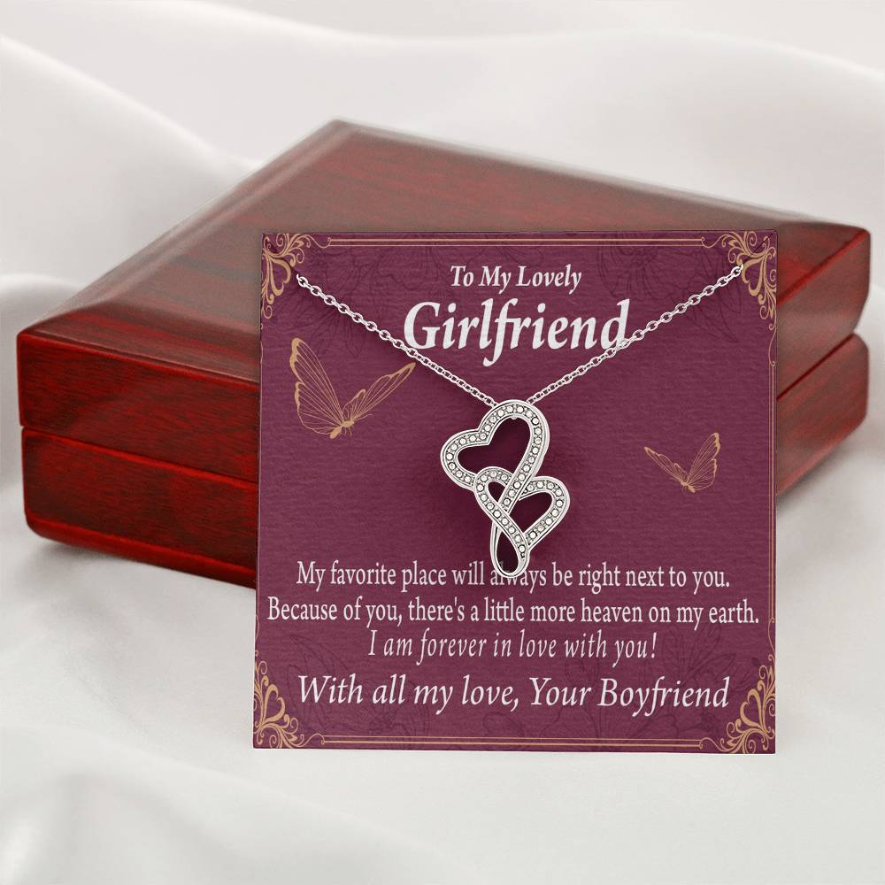 My Girlfriend Right Next To You Is My Favorite Place-Express Your Love Gifts