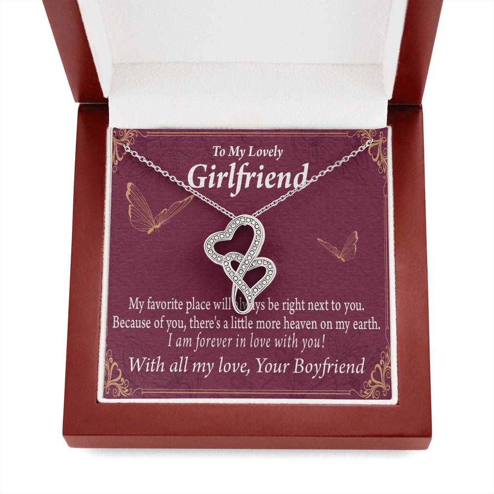 My Girlfriend Right Next To You Is My Favorite Place-Express Your Love Gifts