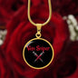 Vein Sniper Phlebotomist Circle Necklace Stainless Steel or 18k Gold Circle Pendant 18-22"-Express Your Love Gifts