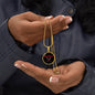 Vein Sniper Phlebotomist Circle Necklace Stainless Steel or 18k Gold Circle Pendant 18-22"-Express Your Love Gifts