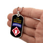 20th Engineer Brigade Necklace Dog Tag Stainless Steel or 18k Gold 24" Chain-Express Your Love Gifts