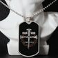 Man of God Cross Timothy Necklace Dog Tag Stainless Steel or 18k Gold w 24" Chain-Express Your Love Gifts