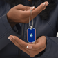 Custom Design Dog Tag Keychain or Necklace - Upload Your Art or Request Design - 316L Stainless Steel - 18K Gold Plated - USA Made Personalized Gift-Express Your Love Gifts