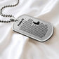 Psalm 23 German Necklace Dog Tag Stainless Steel or 18k Gold w 24" Chain-Express Your Love Gifts