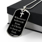 Born of God 1 John 51 Necklace Stainless Steel or 18k Gold Dog Tag W 24"-Express Your Love Gifts