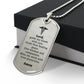 Doctor's Prayer Necklace Stainless Steel or 18k Gold Dog Tag 24" Chain-Express Your Love Gifts