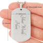 Ten Commandments Polish Przykazań Bożych Necklace Dog Tag Stainless Steel or 18k Gold w 24" Chain-Express Your Love Gifts