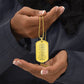 Ten Commandments Tagalog Sampung Utos Necklace Dog Tag Stainless Steel or 18k Gold w 24" Chain-Express Your Love Gifts