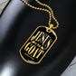 Jesus is the GOAT Matthew 28:18 Necklace Dog Tag Stainless Steel or 18k Gold w 24" Chain-Express Your Love Gifts