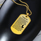 Psalm 23 Polish Psalm Dawida Necklace Dog Tag Stainless Steel or 18k Gold w 24" Chain-Express Your Love Gifts