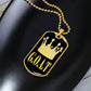 GOAT Greatest of All Time Necklace Dog Tag Stainless Steel or 18k Gold w 24"Chain-Express Your Love Gifts
