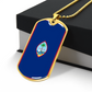 Custom Design Dog Tag Keychain or Necklace - Upload Your Art or Request Design - 316L Stainless Steel - 18K Gold Plated - USA Made Personalized Gift-Express Your Love Gifts
