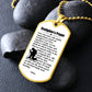 Firefighter's Prayer Dogtag Necklace Dog Tag Stainless Steel or 18k Gold w 24" Chain-Express Your Love Gifts