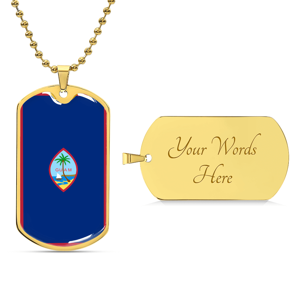 Custom Design Dog Tag Keychain or Necklace - Upload Your Art or Request Design - 316L Stainless Steel - 18K Gold Plated - USA Made Personalized Gift-Express Your Love Gifts