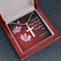 I Can Do All Things Philippians 4:13 Stainless Cross Necklace with Ball Chain-Express Your Love Gifts