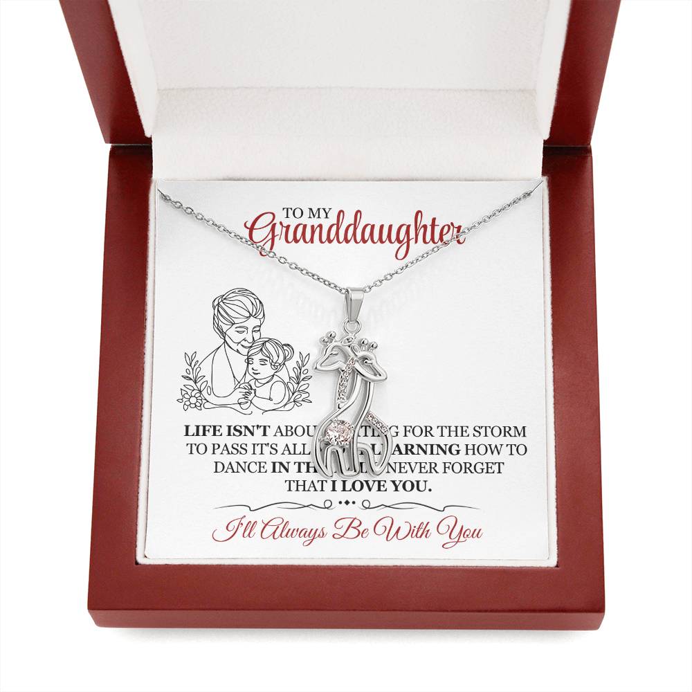 To Granddaughter From Grandma Dance in the Rain-Express Your Love Gifts