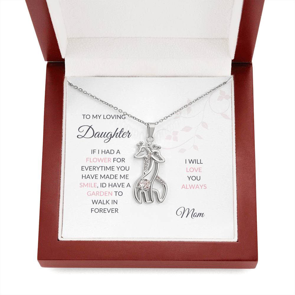 To Daughter Form Mom Walk In Forever-Express Your Love Gifts