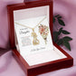 To My Lovey Daughter Lorem Ipsum Flower Bouquet-Express Your Love Gifts