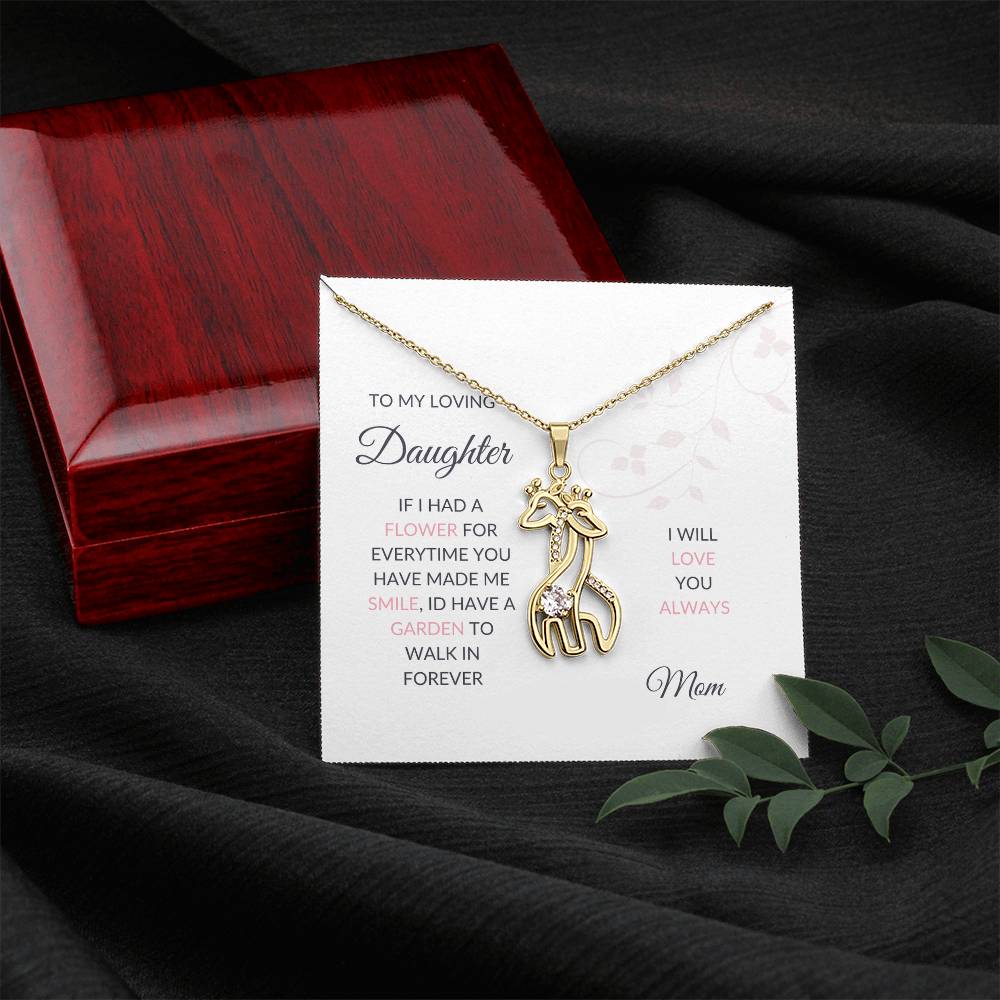 To Daughter Form Mom Walk In Forever-Express Your Love Gifts