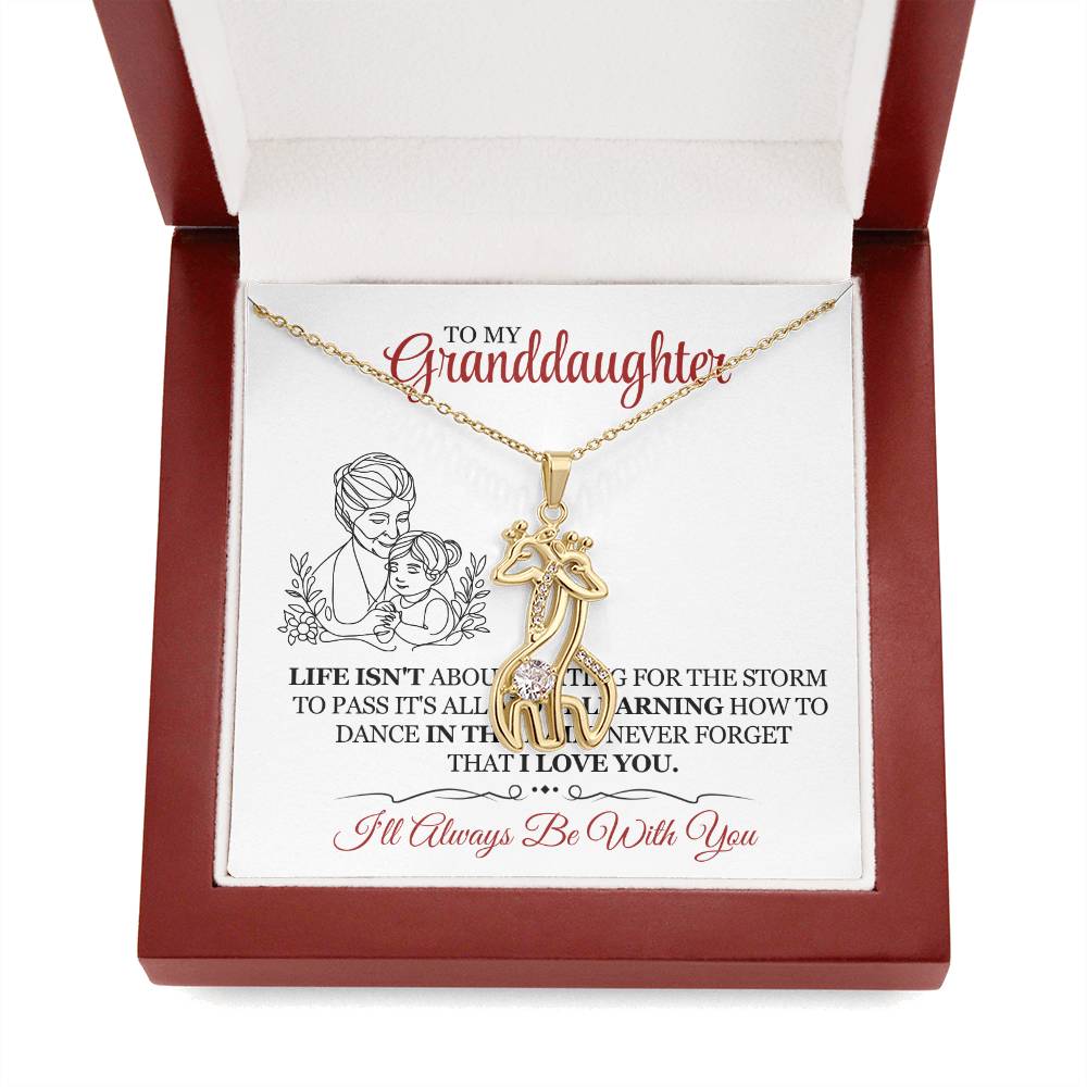 To Granddaughter From Grandma Dance in the Rain-Express Your Love Gifts