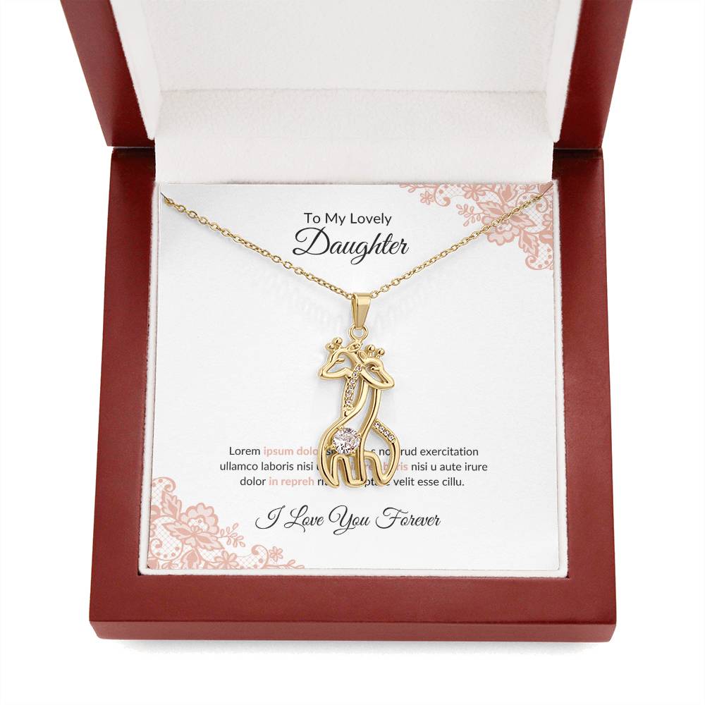 To My Lovely Daughter Lorem Ipsum-Express Your Love Gifts