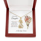 To My Lovey Daughter Lorem Ipsum Flower Bouquet-Express Your Love Gifts