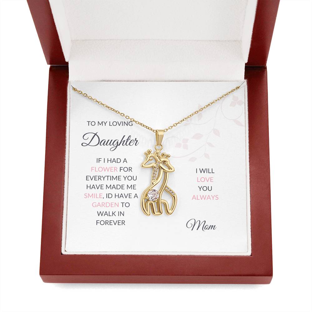 To Daughter Form Mom Walk In Forever-Express Your Love Gifts