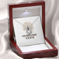 Everyday is a Chance Forever Necklace w Message Card-Express Your Love Gifts