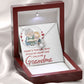 Girl Stole My Haert Calls Me Grandma Forever Necklace w Message Card-Express Your Love Gifts