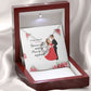 You Are The Missing Piece to My Heart Forever Necklace w Message Card-Express Your Love Gifts