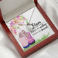 Mum Always my Mother Forever Necklace w Message Card-Express Your Love Gifts