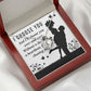 I Choose You Forever Necklace w Message Card-Express Your Love Gifts