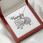 Family Forever Necklace w Message Card-Express Your Love Gifts