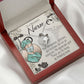 Thank Your Nurse Gift Forever Necklace w Message Card-Express Your Love Gifts