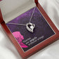 Nurses are Angels Forever Necklace w Message Card-Express Your Love Gifts