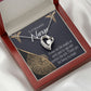 Nurses are Like Angels Forever Necklace w Message Card-Express Your Love Gifts