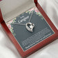 Gift Ideas For Caregivers Forever Necklace w Message Card-Express Your Love Gifts