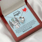 You Are an Angel Nurse Forever Necklace w Message Card-Express Your Love Gifts
