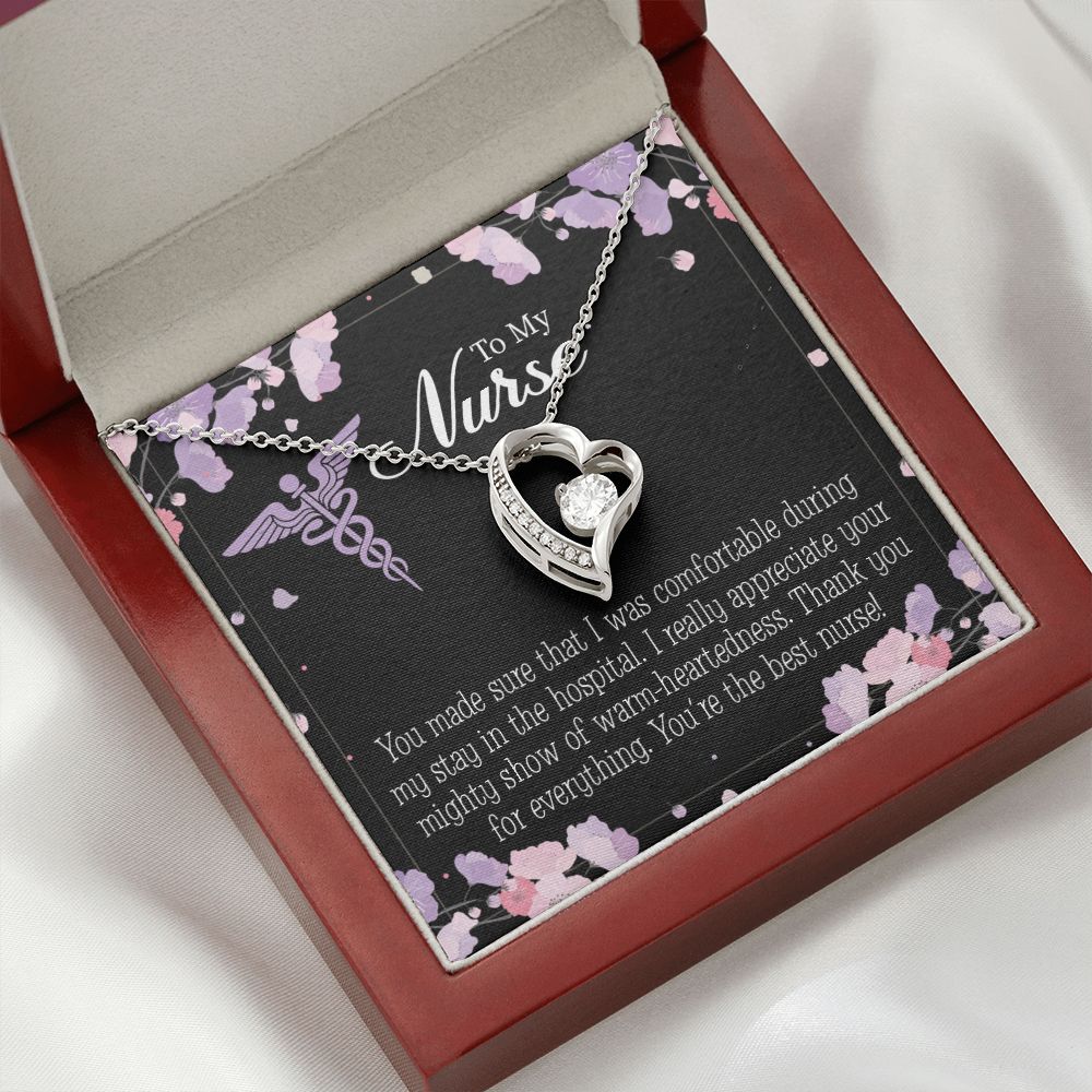 You're the Best Nurse Forever Necklace w Message Card-Express Your Love Gifts