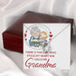 Girl Stole My Haert Calls Me Grandma Forever Necklace w Message Card-Express Your Love Gifts