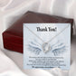 Thank You Present for Healthcare Workers Forever Necklace w Message Card-Express Your Love Gifts