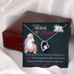 My Dear Nurse Sister Forever Necklace w Message Card-Express Your Love Gifts