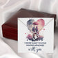 Never Stop Making Memories Forever Necklace w Message Card-Express Your Love Gifts