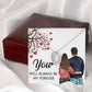 You WIll Always Be My Forever Forever Necklace w Message Card-Express Your Love Gifts