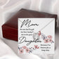Mom No One Has Tell Me Forever Necklace w Message Card-Express Your Love Gifts